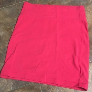 Pink Bodycon Skirt